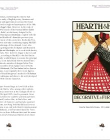 Book cover of Claud Lovat Fraser, Design; with a black and white fish-scale patter. Published by ACC Art Books.