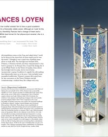 Book cover of Designer British Silver, featuring a silver candlestick holder with nest shape to centre. Published by ACC Art Books.