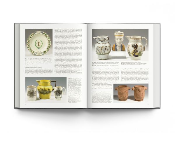 Book cover of A Potted History: Henry Willett's Ceramic Chronicle of Britain, featuring a glazed pottery figurine of couple riding horse. Published by ACC Art Books.