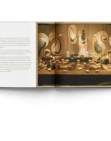 Book cover of 'Sofreh: The Art of Persian Celebration', in beige hard slipcase, by ACC Art Books.