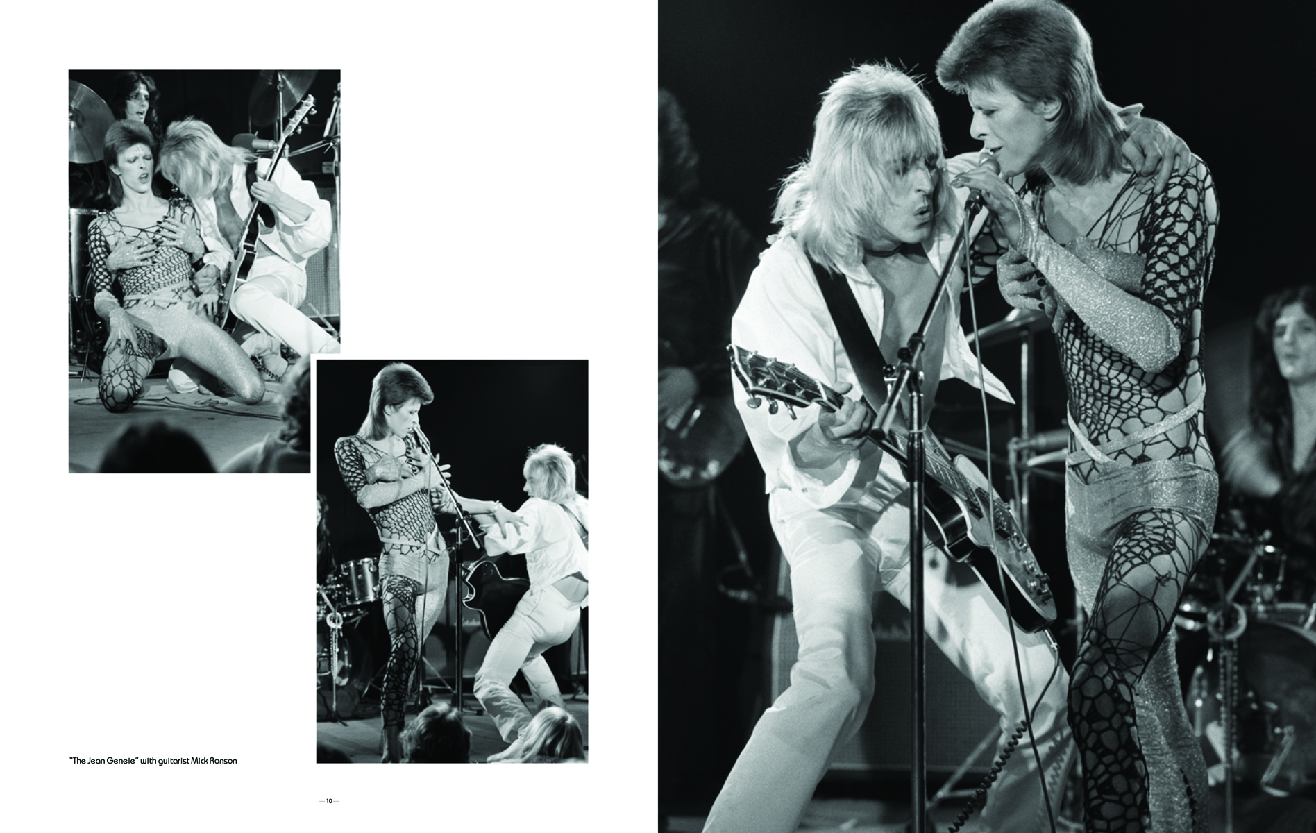 Book cover of When Ziggy Played the Marquee, David Bowie's Last Performance as Ziggy Stardust, featuring Bowie as Ziggy Stardust singing on stage at The Marquee. Published by ACC Art Books.