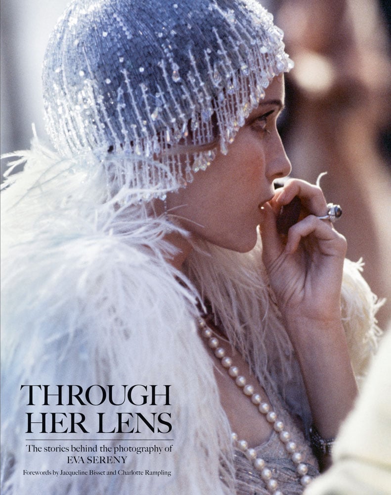 American actress Mia Farrow as socialite Daisy Buchanan, on cover of 'Through Her Lens, The Stories Behind the Photography of Eva Sereny', by ACC Art Books.