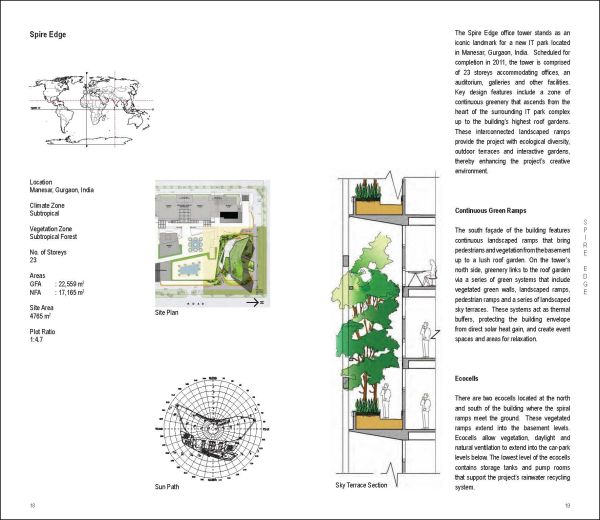 Book cover of Eco Skyscrapers: Volume 2; featuring three all buildings. Published by Images Publishing.