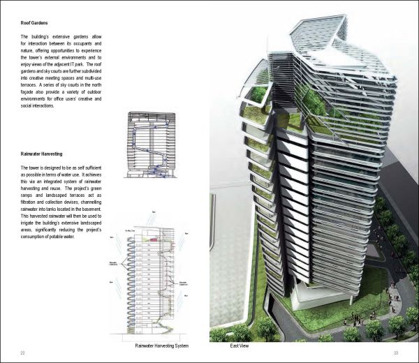Book cover of Eco Skyscrapers: Volume 2; featuring three all buildings. Published by Images Publishing.