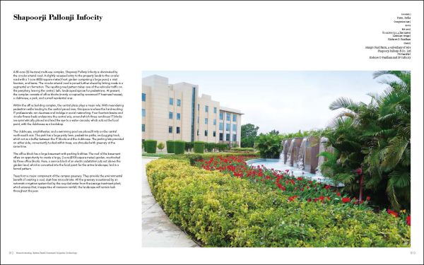 Book cover of Modern Urban Landscapes, featuring a building with a modern roof. Published by Images Publishing.