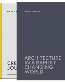 Slipcase of Architecture in a Rapidly Changing World with two volumes. Published by Images Publishing.