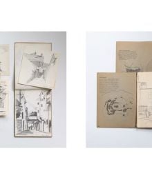 Slipcase of Architecture in a Rapidly Changing World with two volumes. Published by Images Publishing.