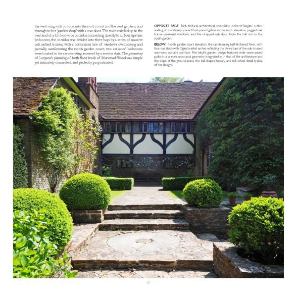Goddards, large country house in Abinger Common, Surrey, England, on cover of 'Sir Edwin Lutyens , The Arts & Crafts Houses', by Images Publishing.