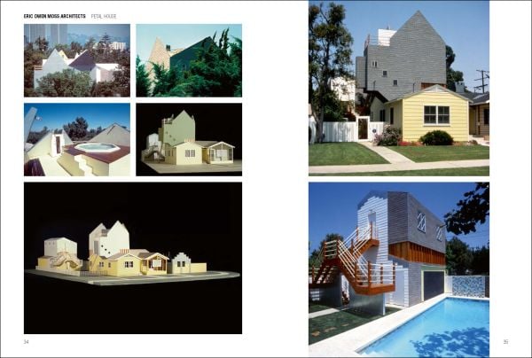 Book cover of Eric Owen Moss: Leading Architects, featuring a building with a glass roof. Published by Images Publishing.