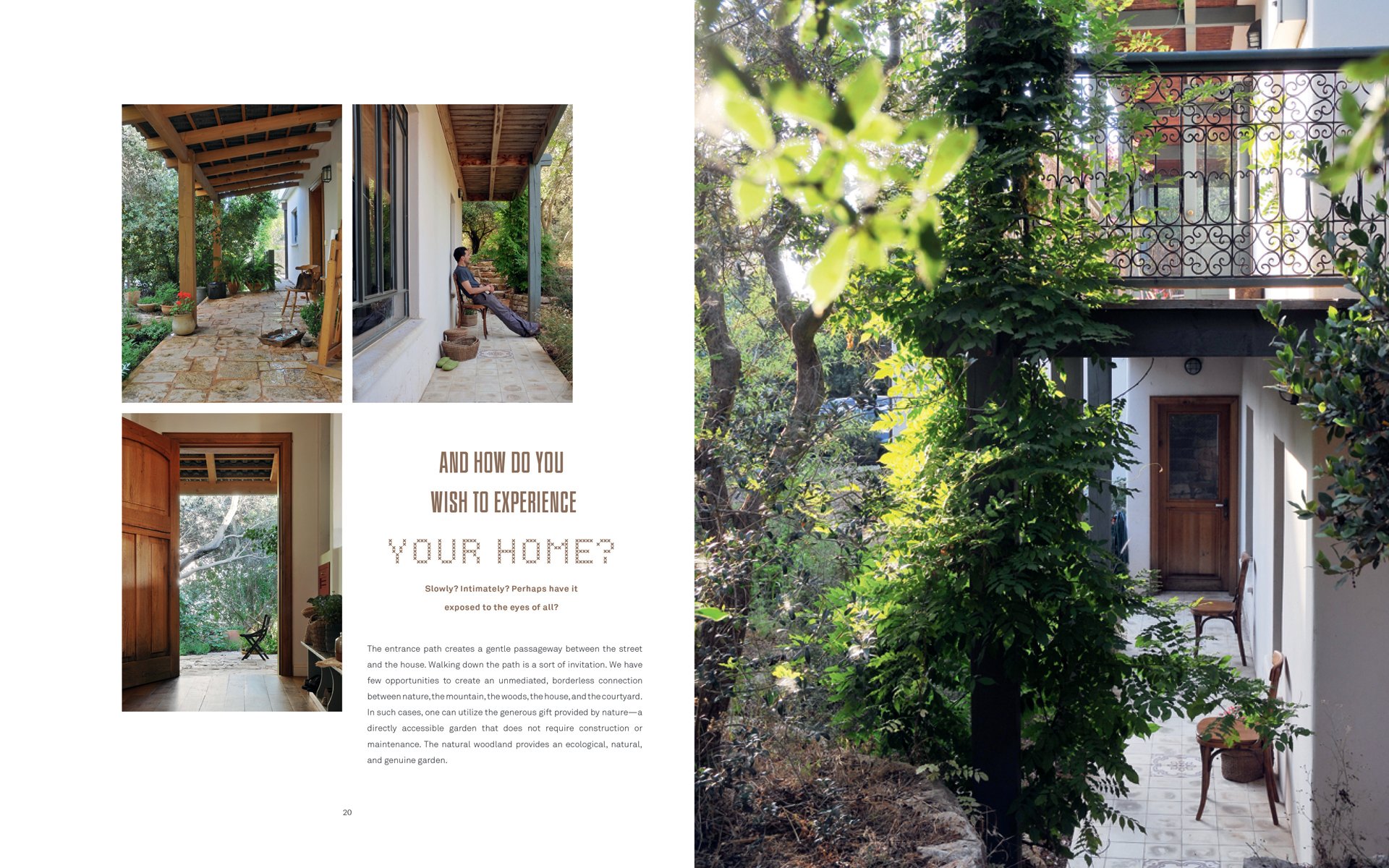 Book cover of Homes With Soul : Designing with Heart, with a wooden rocking chair on woven rug, cream walls and soft sofa. Published by Images Publishing.