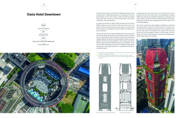 Book cover of Going Green With Vertical Landscapes, featuring a high-rise building with green plants cascading down side. Published by Images Publishing.