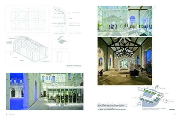Book cover of Industrial Heritage Protection and Redevelopment with an aerial view of an industrial building staircase with thin rods. Publishing by Images Publishing.