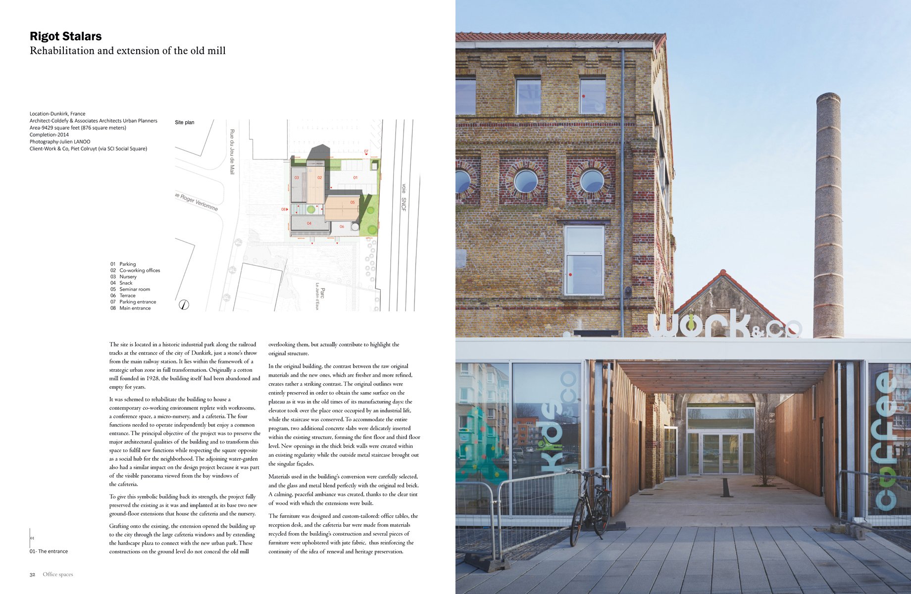 Book cover of Industrial Heritage Protection and Redevelopment with an aerial view of an industrial building staircase with thin rods. Publishing by Images Publishing.