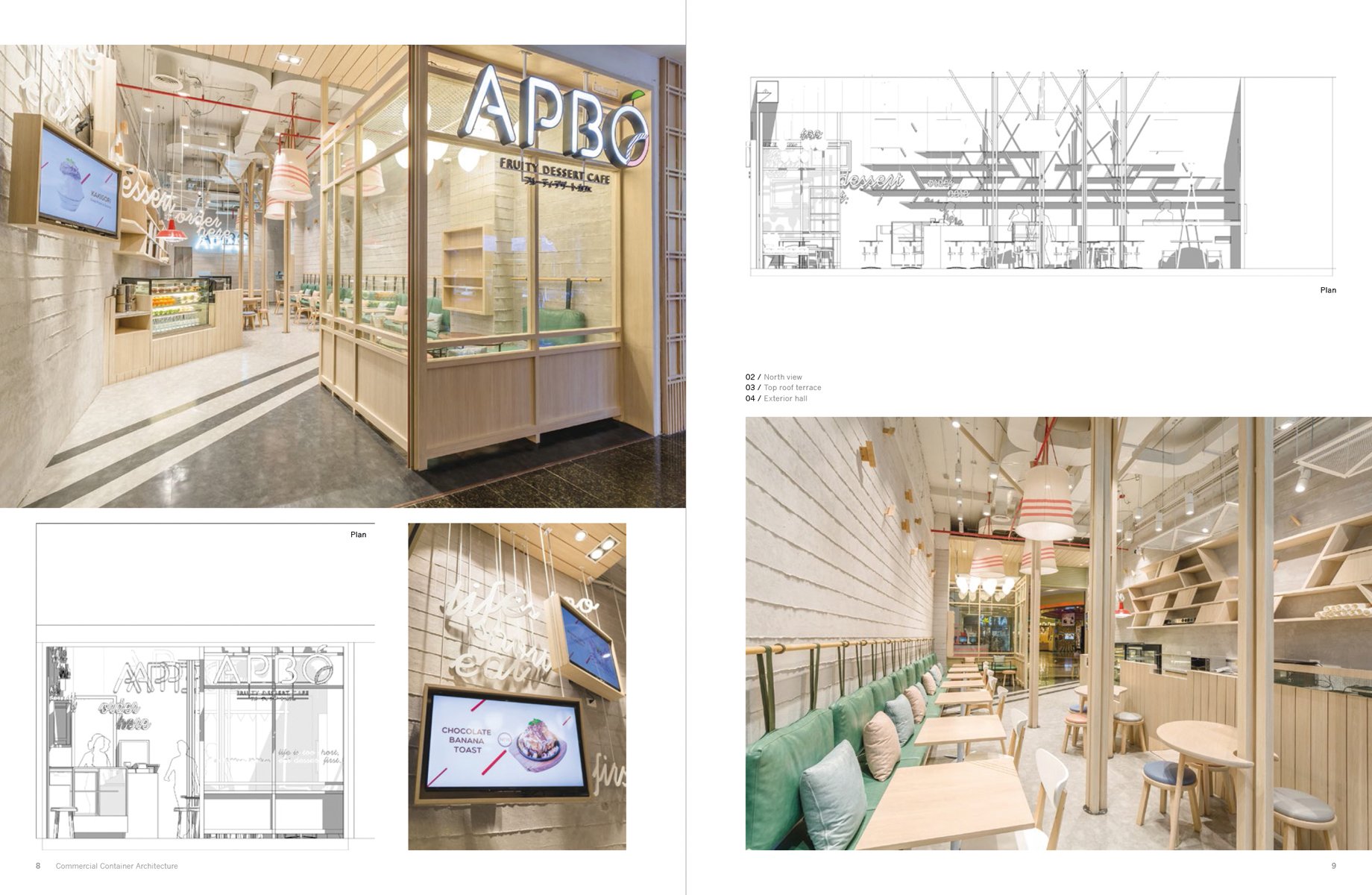 Book cover of Café Plus: Reinventing Interior Design for the Modern Café Space, featuring a modern café interior with tables and chairs. Published by Images Publishing.