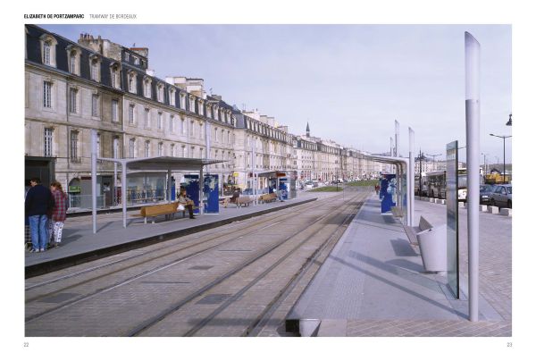 Book cover of Elizabeth de Portzamparc: Leading Architects with a shiny panelled building exterior. Published by Images Publishing.