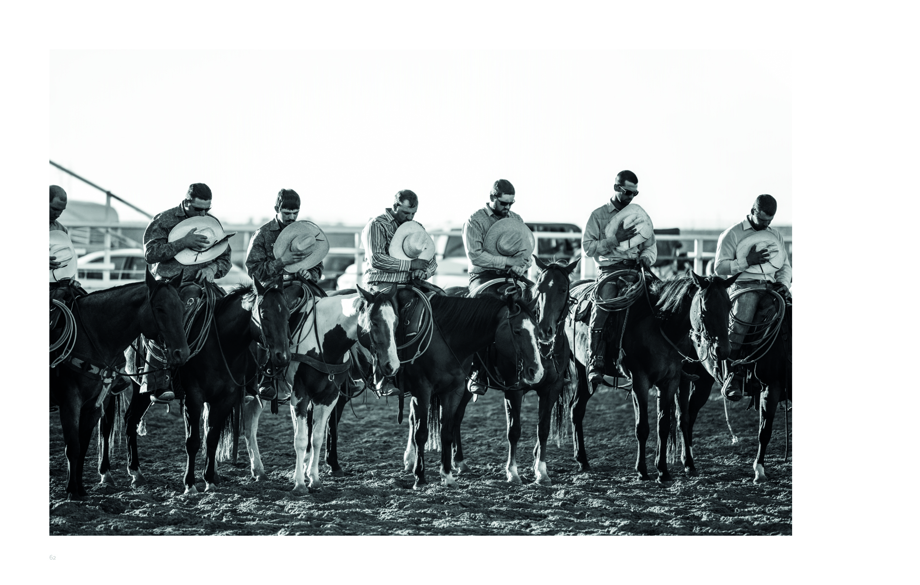 Book cover of West, The American Cowboy, featuring a cowboy on horseback on vast American landscape. Published by Images Publishing.