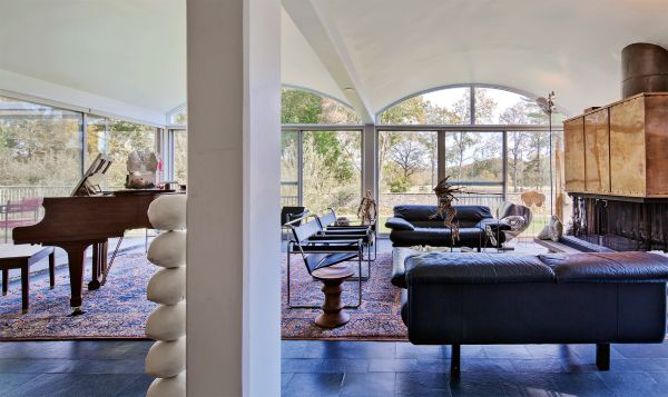 Book cover of Correlations: Life + Work: Bentel & Bentel Architects, with a wall with wooden slates attached. Published by Images Publishing.