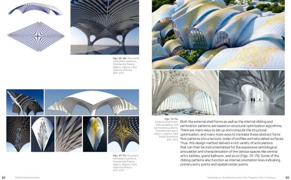 Book cover of Tectonism, Architecture for the 21st Century, with a close-up of Morpheus hotel in Macau. Published by Images Publishing.