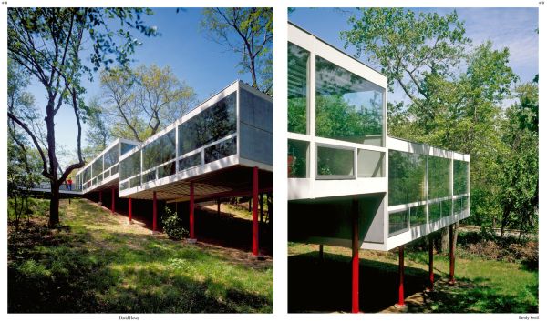 Book cover of David Hovey, with a colorful high rise building with orange window slats and green foliage cascading down window boxes. Published by Images Publishing.