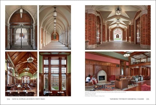 Book cover of David M. Schwarz Architects, with the building of the E. Bronson Ingram College. Published by Images Publishing.