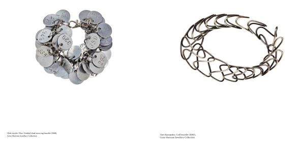 Book cover of The Spoken Object: A collector's journey in fashion, jewellery, design and architecture, featuring a collection of black fabrics. Published by Images Publishing Group.