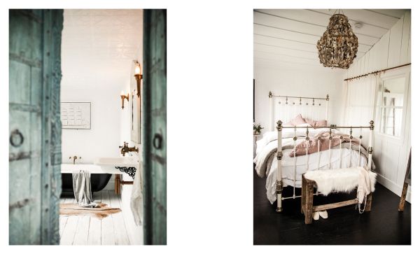 Book cover of Love Shacks: Romantic cabin charmers, modern getaways and rustic retreats around the world, with a coastal shack with couple sitting on steps. Published by Images Publishing.