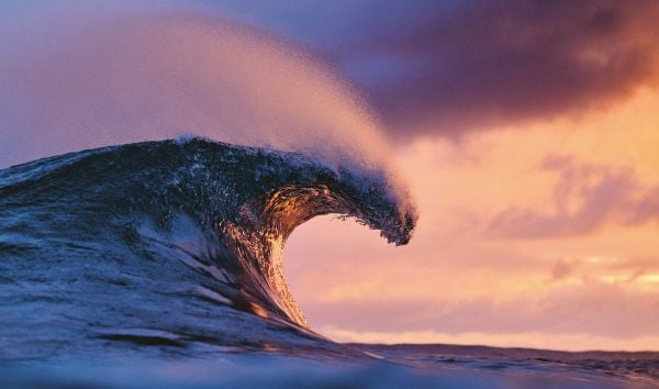 Book cover of Life Around the Sea: Capturing the Heart of Australian Surf Culture, with the waves of the sea, and land behind. Published by Images Publishing.