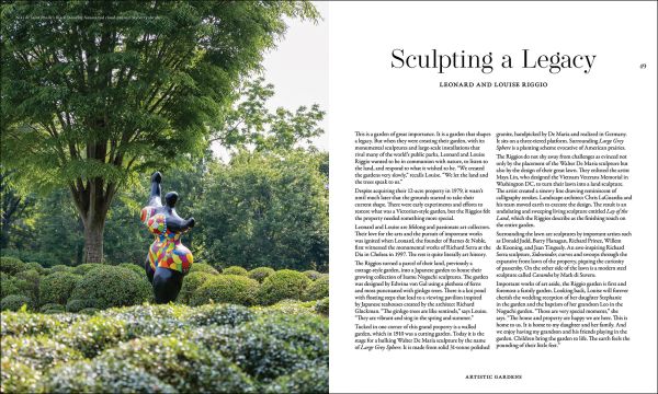 Book cover of The Gardens of the Hamptons: Grand Estates, Village Jewels, and Public Sanctuaries; featuring a house with a mature garden. Published by Images Publishing.