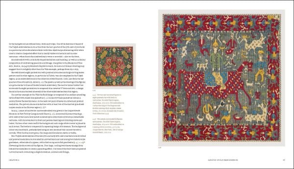 Book cover Stars of the Caucasus, Silk Embroideries From Azerbaijan; with a decorative carpet. Published by Hali Publications.