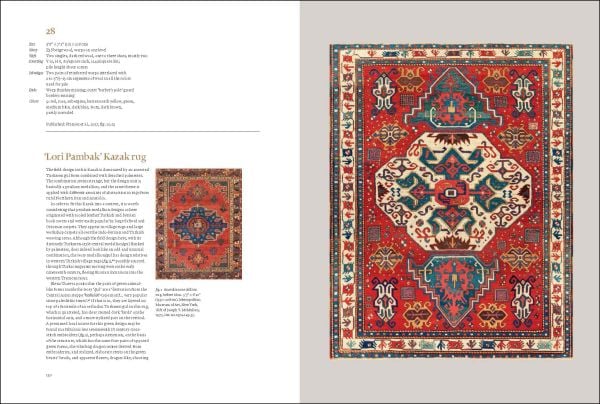 Book cover of Qarajeh to Quba; with striped material. Published by Hali Publications.