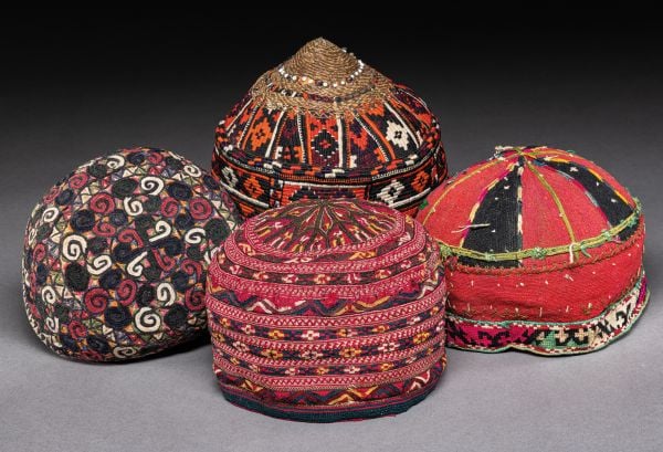 Lot - Vintage Kyrgyz / Kazakh Tush Kyiz (Tent Hanging) from