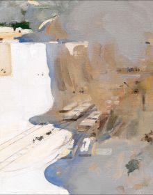 Book cover of Arthur Melville; featuring a watercolour painting of an oriental scene. Published by National Galleries of Scotland.