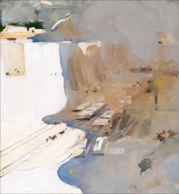 Book cover of Arthur Melville; featuring a watercolour painting of an oriental scene. Published by National Galleries of Scotland.