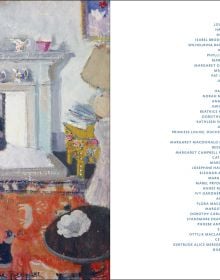 Book cover of Modern Scottish Women: Painters and Sculptures 1885-1965, featuring a painting titled Anne Finlay (1920), by Dorothy Johnstone. Published by National Galleries of Scotland.