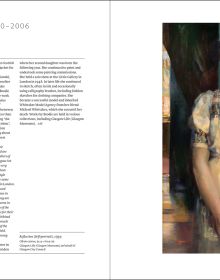 Book cover of Modern Scottish Women: Painters and Sculptures 1885-1965, featuring a painting titled Anne Finlay (1920), by Dorothy Johnstone. Published by National Galleries of Scotland.