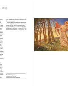 Book cover of Modern Scottish Women: Painters and Sculptures 1885-1965, featuring a painting titled Anne Finlay (1920), by Dorothy Johnstone. Published by National Galleries of Scotland.