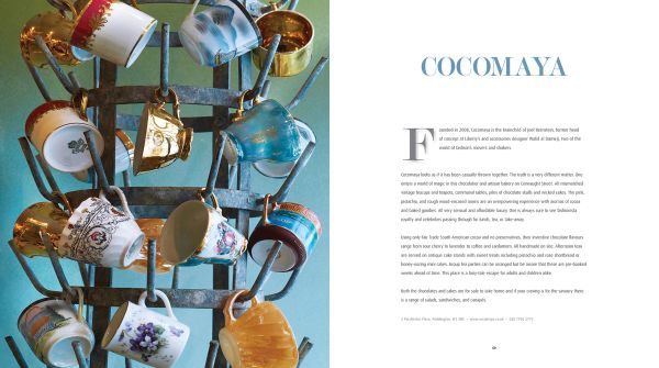 Book cover of Jean Cazals' TeaTime: A Taste of London's Best Afternoon Teas, with a tea cake dusted with icing sugar, and white teapot behind. Published by Papadakis.