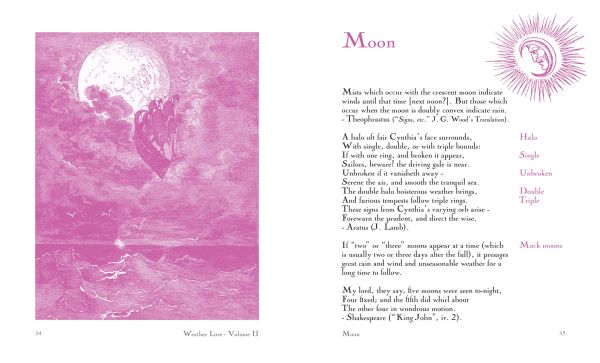 Book cover of Richard Inwards Weather Lore Volume II: A Collection of Proverbs, Sayings and Rules Concerning the Weather – Sun, Moon and Stars & The Elements: Sky, Air, Sound, Heat. Published by Papadakis.