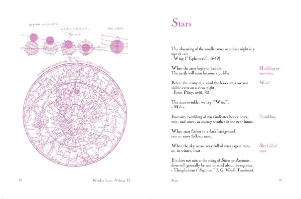 Book cover of Richard Inwards Weather Lore Volume II: A Collection of Proverbs, Sayings and Rules Concerning the Weather – Sun, Moon and Stars & The Elements: Sky, Air, Sound, Heat. Published by Papadakis.