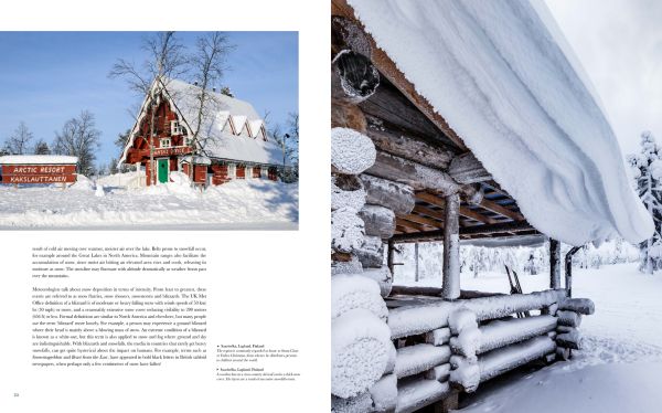 Book cover of Our Frozen Planet: A Photographic Journey Through the World of Snow and Ice, with a skier walking through a snow covered landscape. Published by Papadakis.