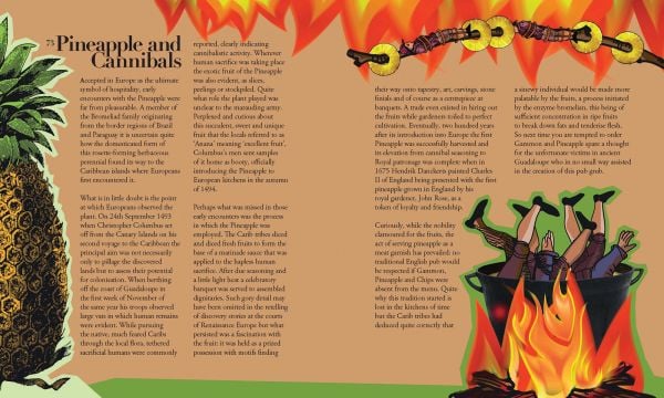 Book cover of 100 Plants That (Almost) Changed The World; featuring a variety of plants, including a lily. Published by Papadakis.