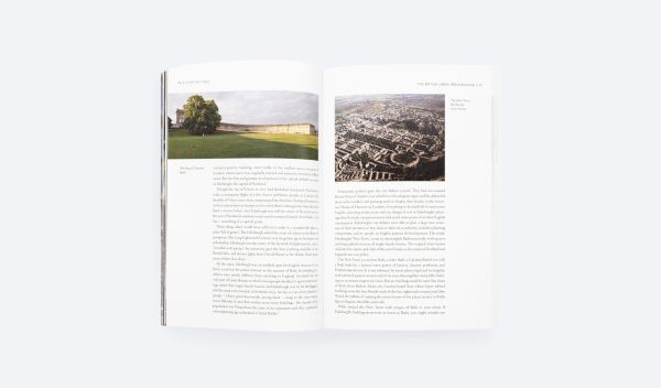 Painting, showing a quiet street in a Dutch Golden Age town, by Vermeer, on cover of 'The North Atlantic Cities', by ORO Editions.