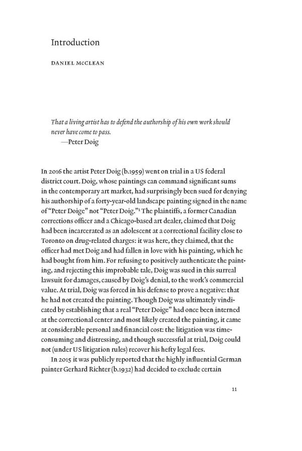 Artist, Authorship & Legacy A Reader to each side edge, in orange and grey font on white cover