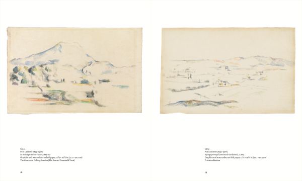 'Reconstructing Cezanne', in white and black font down centre of grey cover, by Ridinghouse.