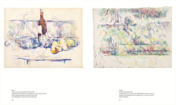 'Reconstructing Cezanne', in white and black font down centre of grey cover, by Ridinghouse.