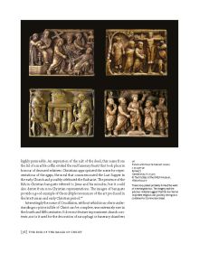 Footprints of the Buddha on black cover of 'Imagining the Divine, Art and the Rise of World Religions', by Ashmolean Museum.