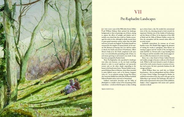 Drawing of The Day Dream by Dante Gabriel Rossetti, model holding white flower, on cover of 'Pre-Raphaelite Drawings and Watercolours', by Ashmolean Museum.