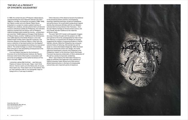 Book cover of Ashmolean NOW: Pio Abad, with a patterned right arm and hand. Published by Ashmolean Museum.