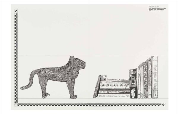 Book cover of Ashmolean NOW: Pio Abad, with a patterned right arm and hand. Published by Ashmolean Museum.