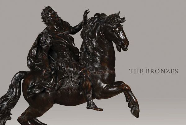 Book cover of The Beauty of Bronze, with a bronze statue of female figure. Published by Ashmolean Museum.
